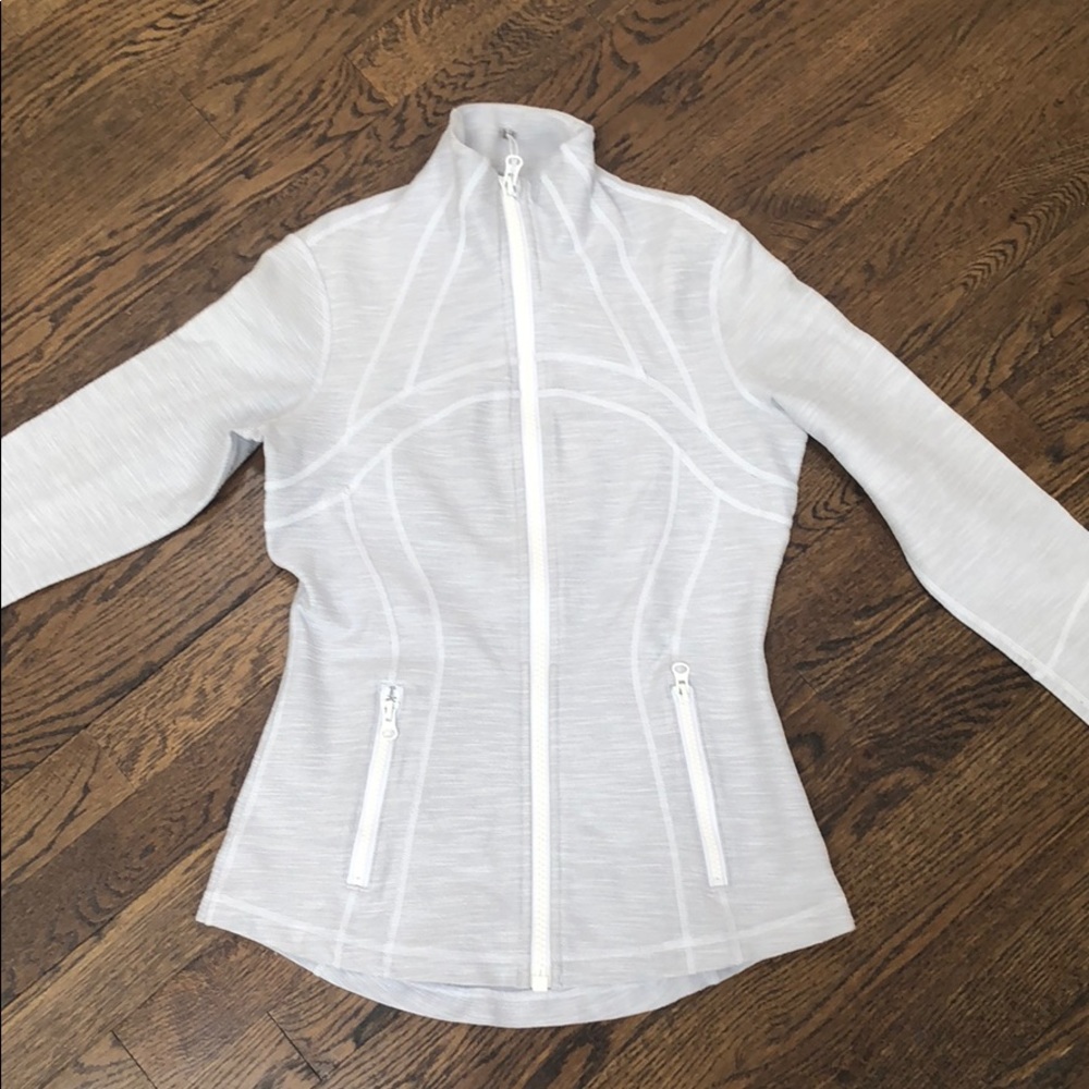 Lululemon define jacket in grey sz 4